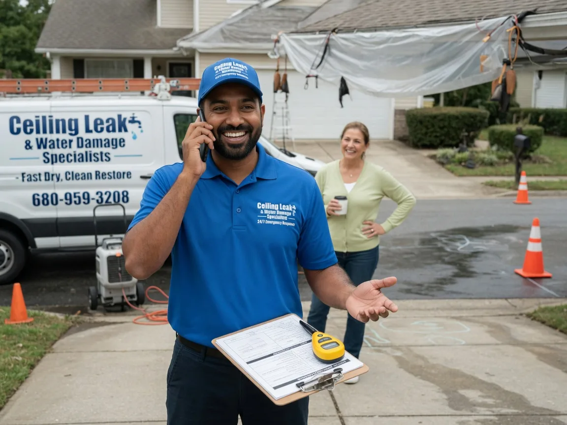 Ceiling Leak Cleanup Westwood, MA FAQs